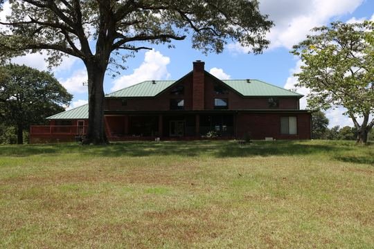 Two-story brick residence